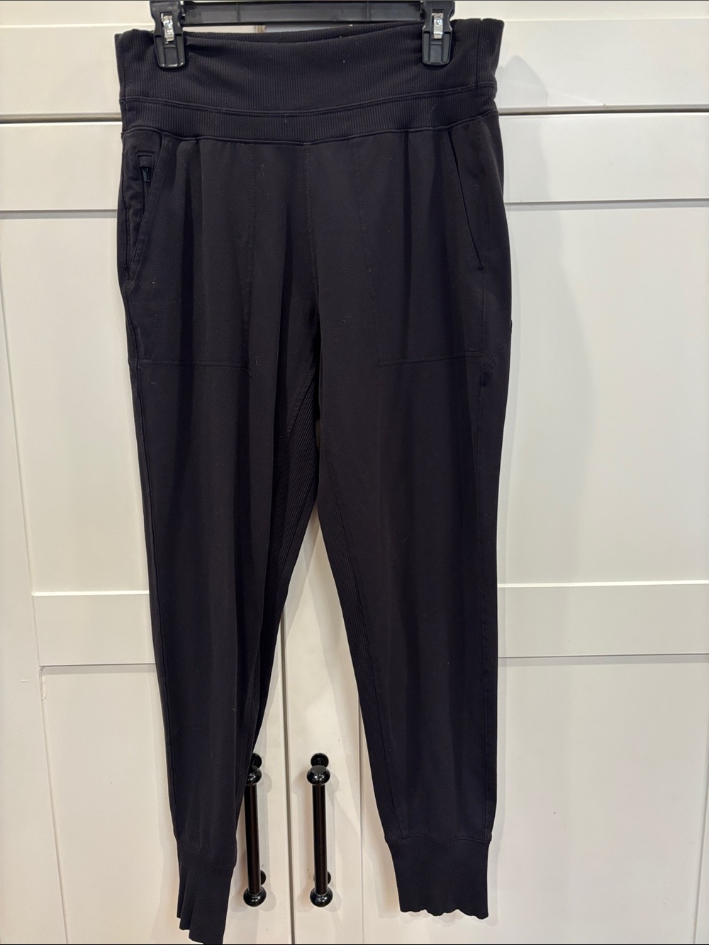 Athleta Black Track Joggers